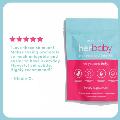 mixhers herbaby™ pre & postnatal supplement drink