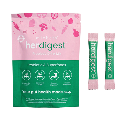 mixhers herdigest™ Probiotic & Superfood Drink