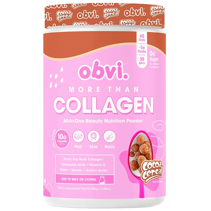 Obvi More Than Collagen | Cocoa Cereal