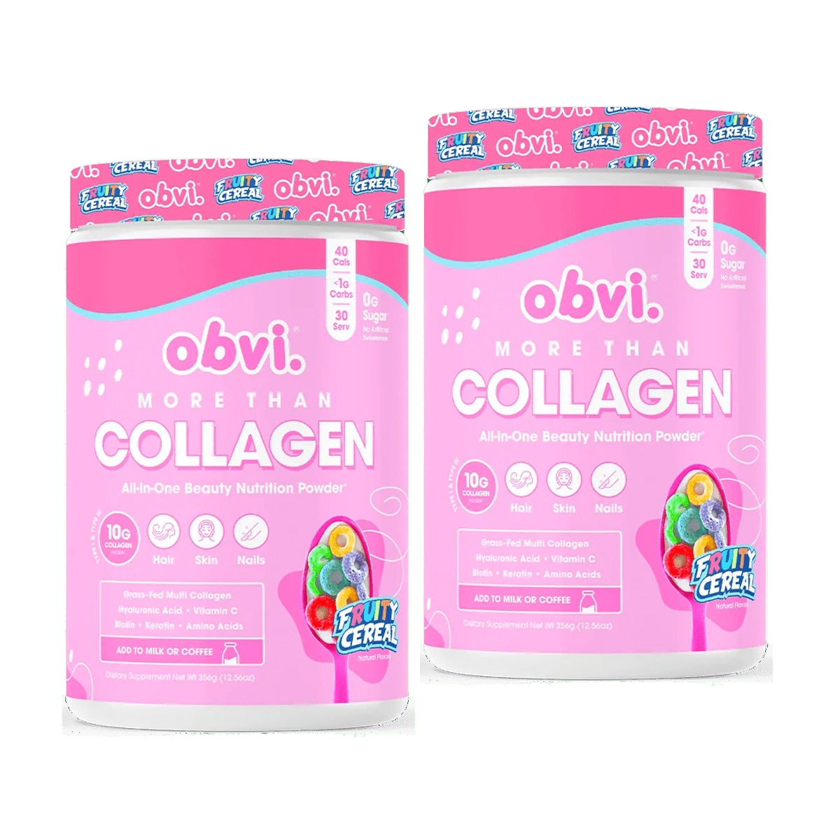 Obvi More Than Collagen | Fruity Cereal